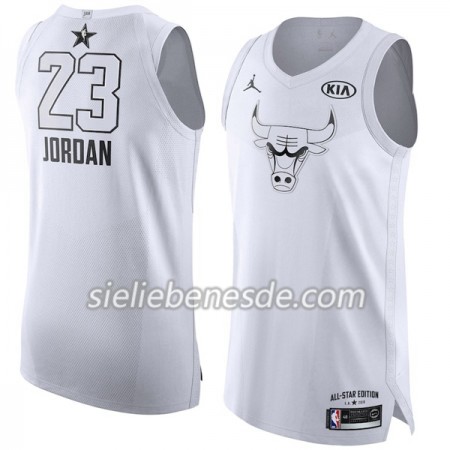 Herren NBA Chicago Bulls Trikot Michael Jordan 23 2018 All-Star Jordan Brand Weiß Swingman